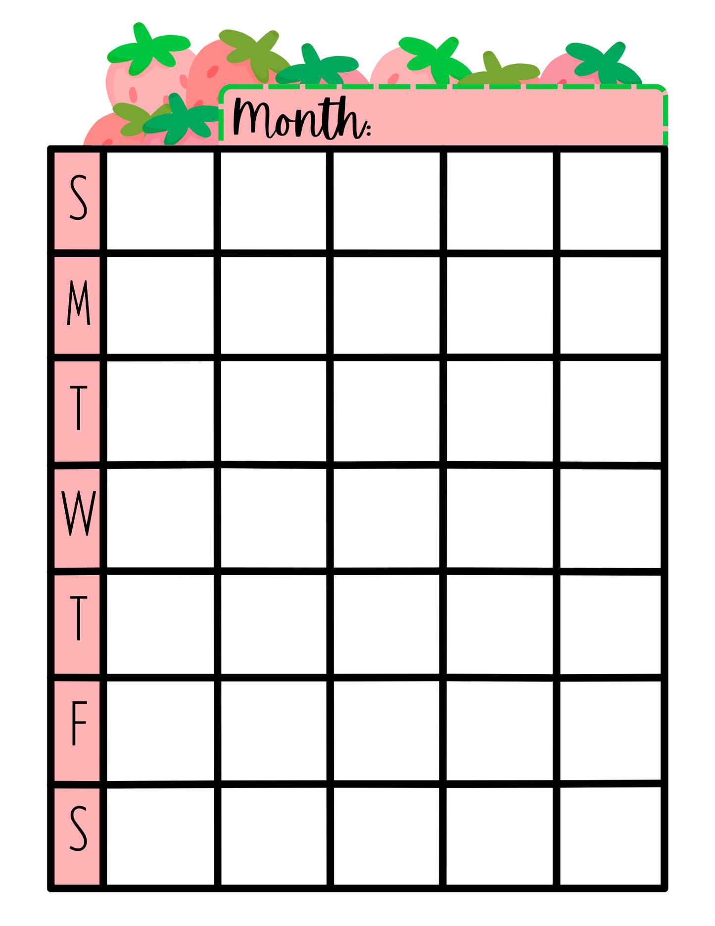 Strawberry Daily Journal