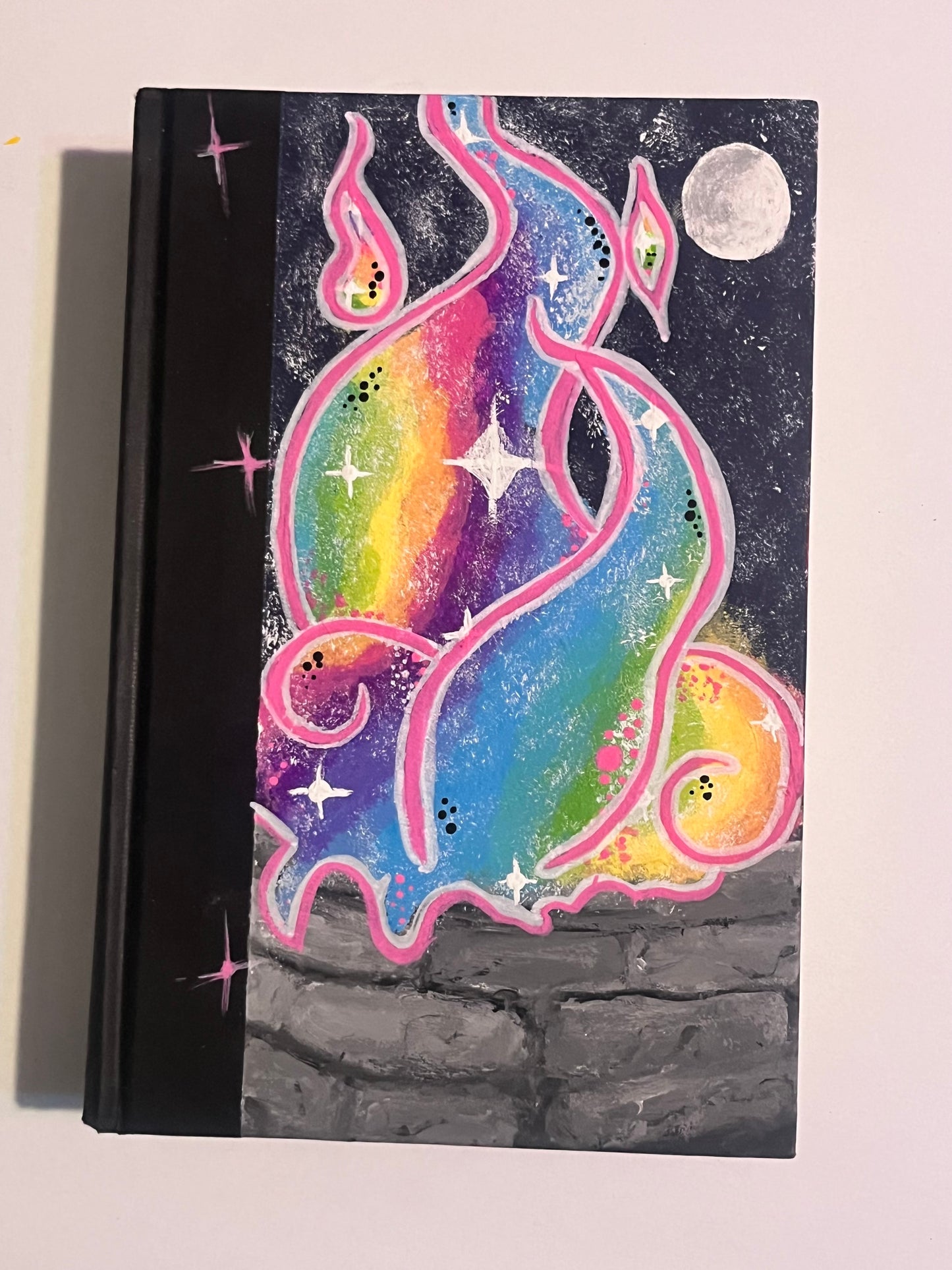 Hand-Painted Hardcover: Custom Notebook