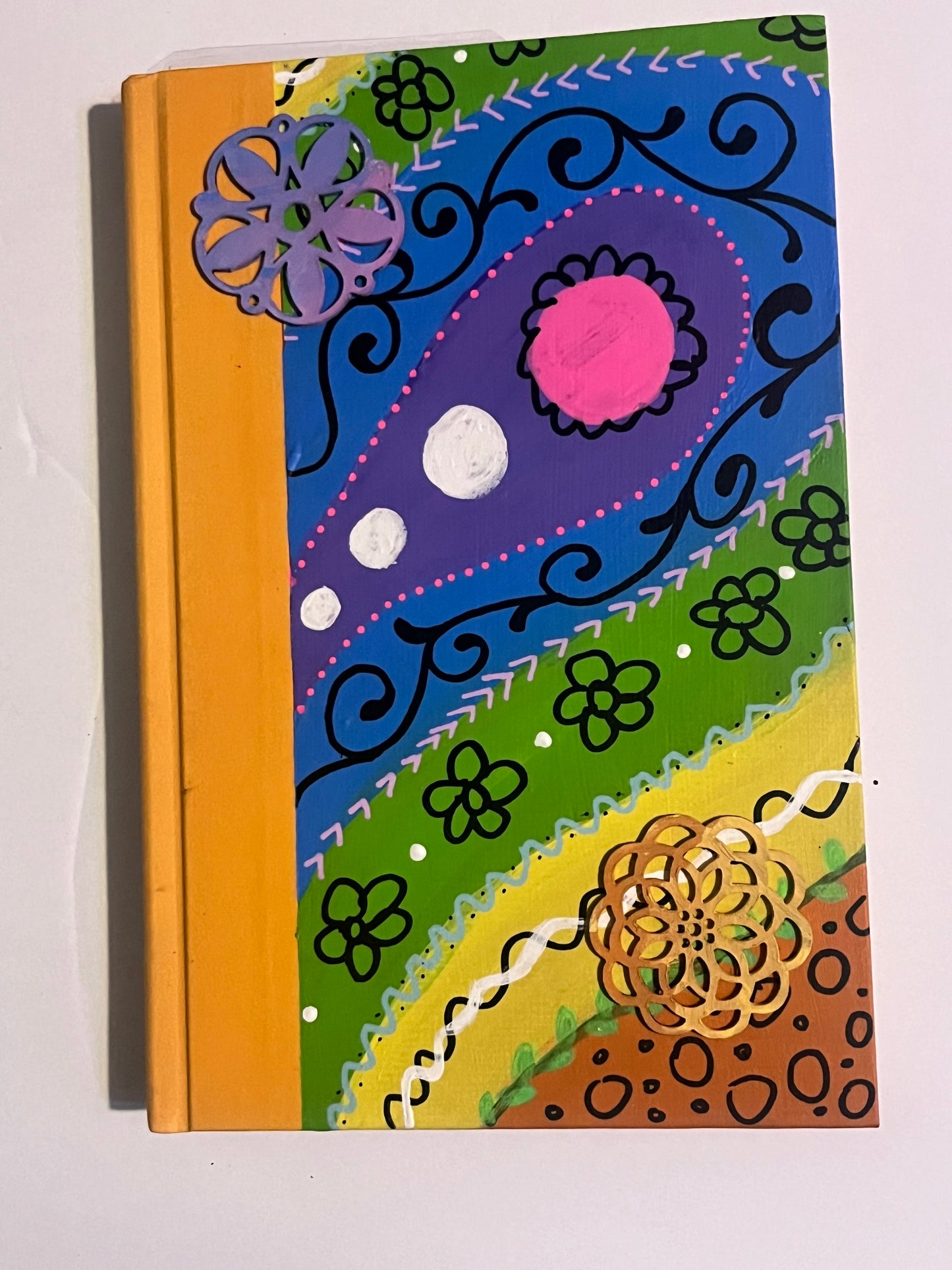 Hand-Painted Hardcover: Custom Notebook