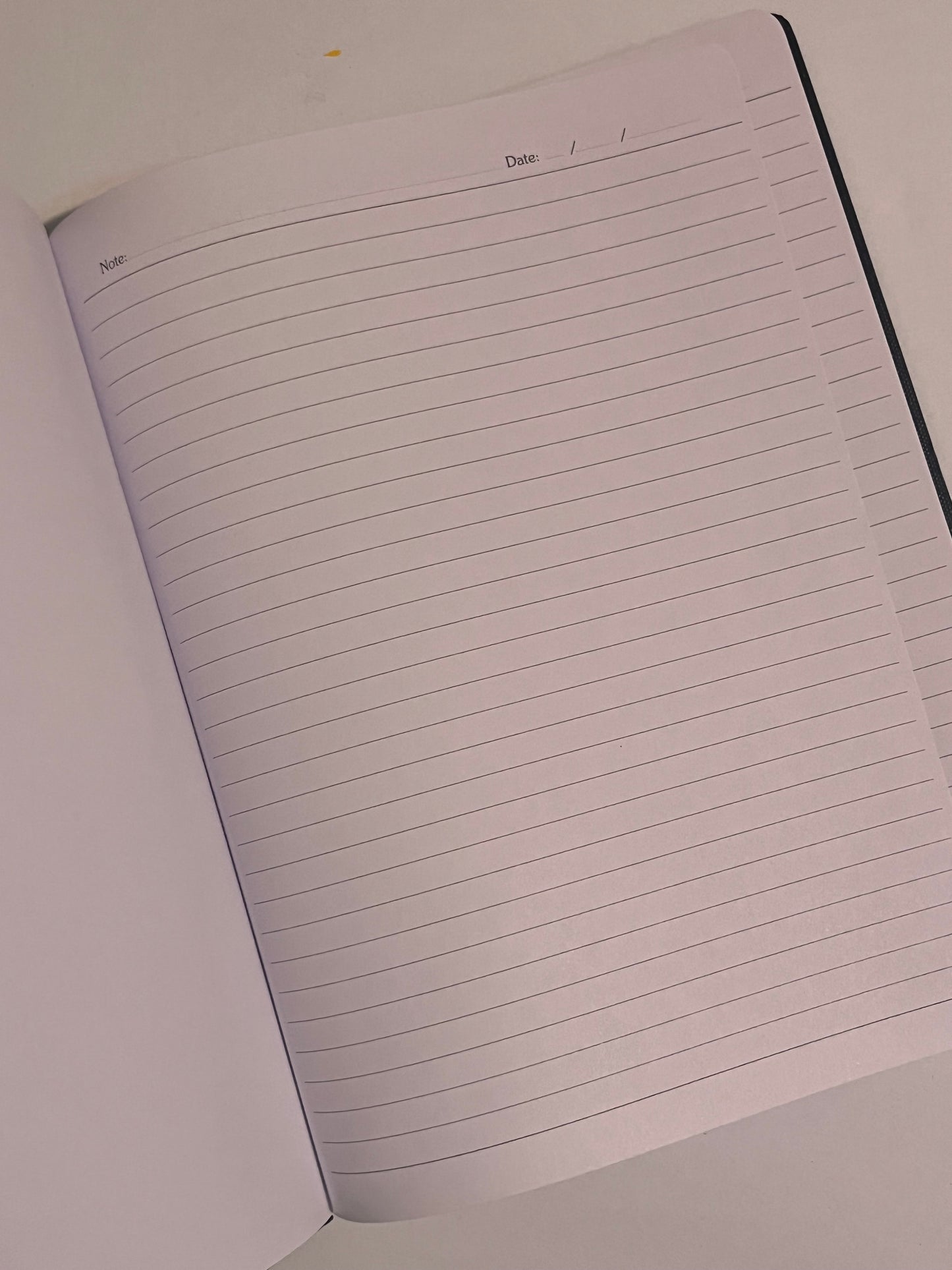 Hand-Painted Hardcover: Crystal Notebook