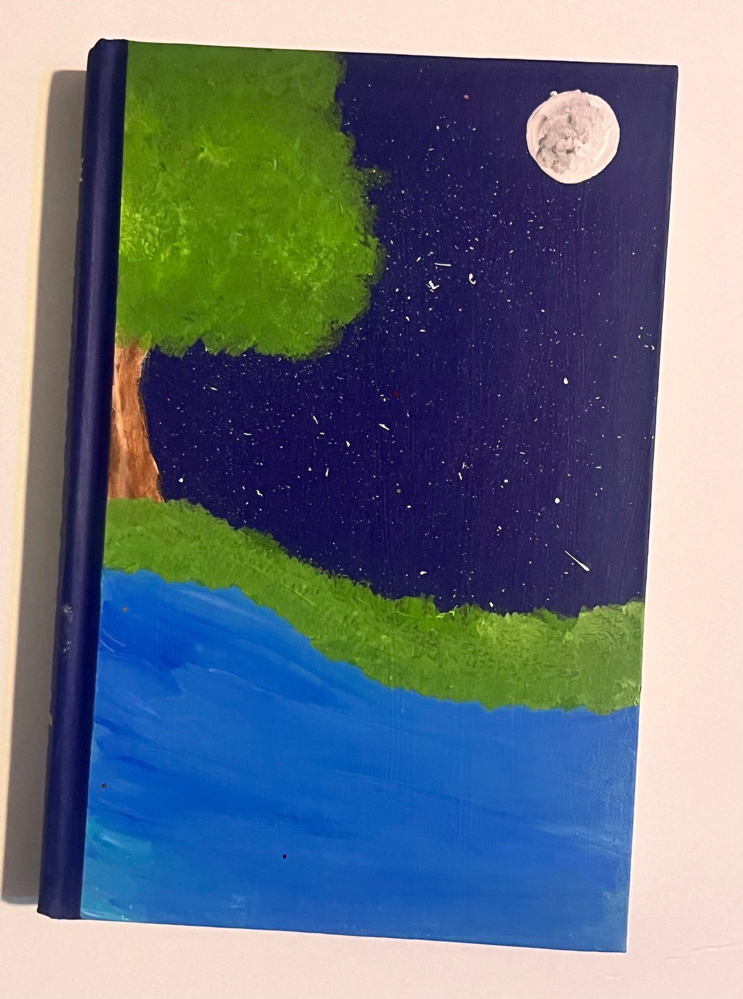 Hand-Painted Hardcover: Custom Notebook