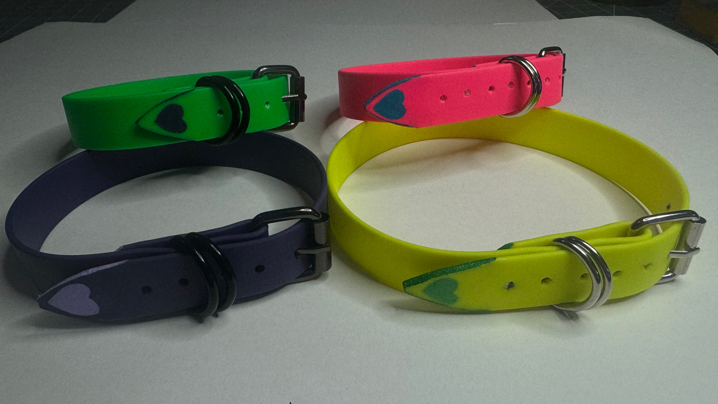 Biothane Collar: Buckle, Single Color