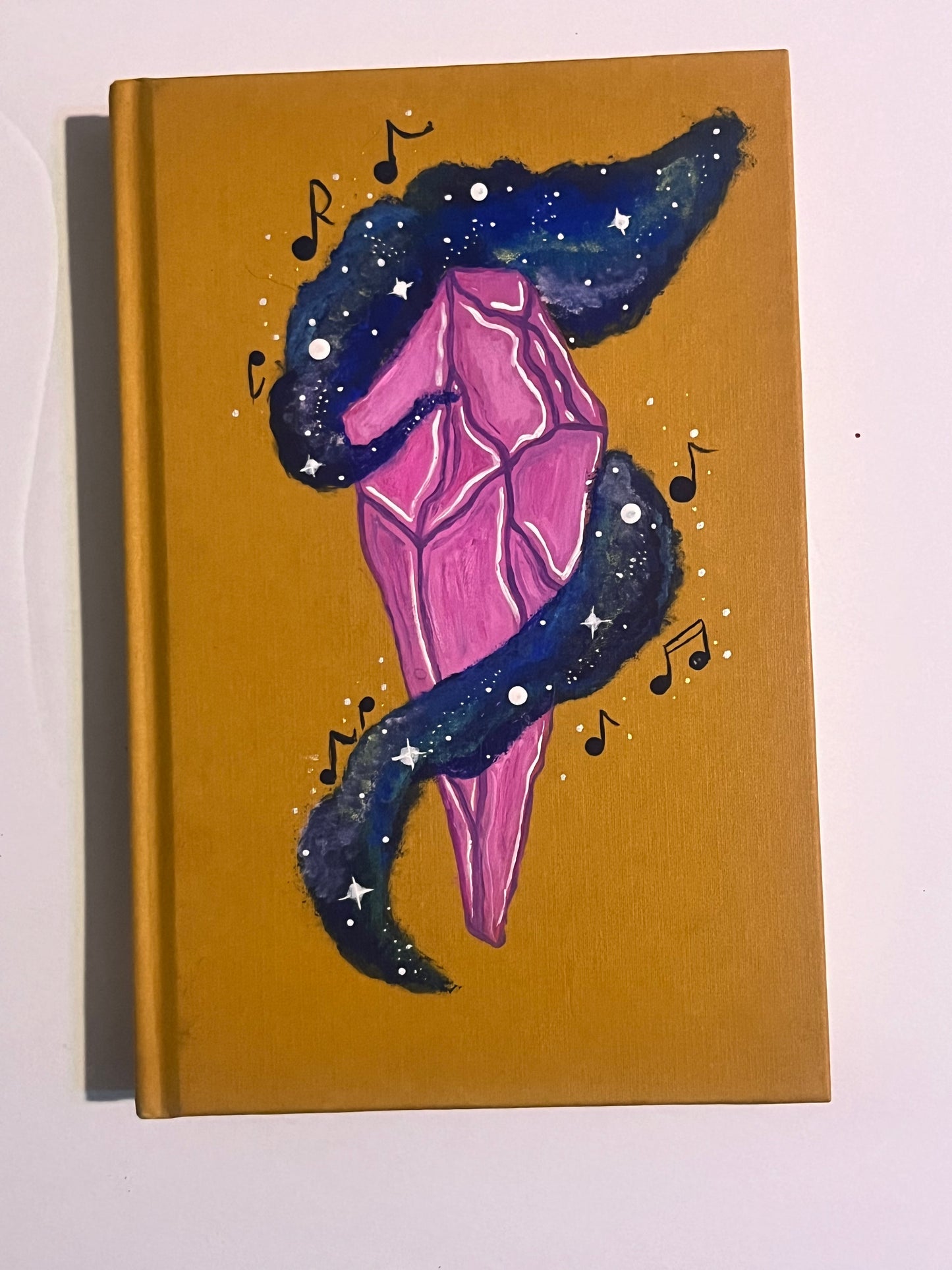 Hand-Painted Hardcover: Custom Notebook