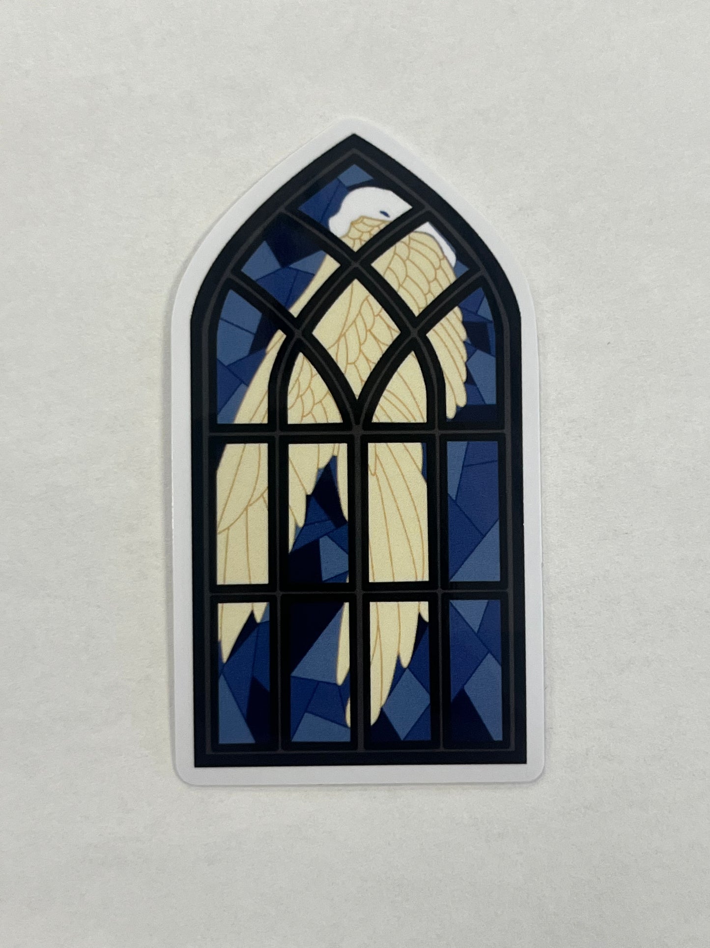 Angel Stained Glass Sticker