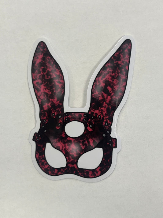 Bunny Mask Sticker