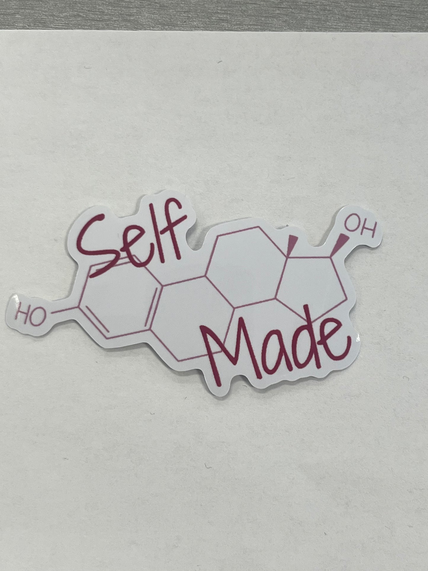 Self Made Molecule Sticker